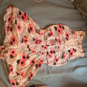 Abercrombie and Fitch floral romper